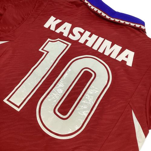 鹿島アントラーズ (カシマアントラーズ) エネーレ時代 サッカーユニフォーム 1992年ホーム レッド SIZE L