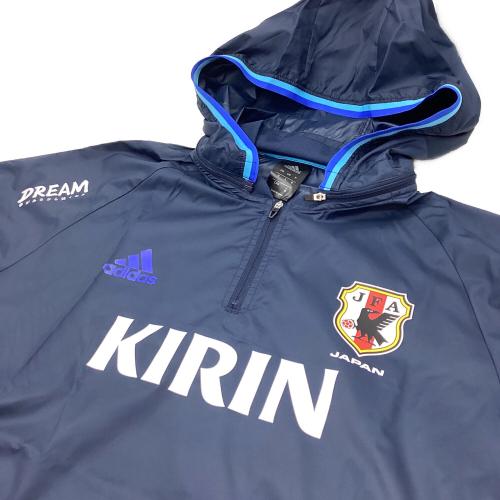 日本代表 (ニホンダイヒョウ) トレーニングウェア上下セット サッカーユニフォーム ネイビー SIZE XL