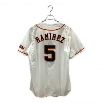 読売ジャイアンツ (ヨミウリジャイアンツ) 応援グッズ E95025 【5】アレックス・ラミレス SIZE 4L ホワイト