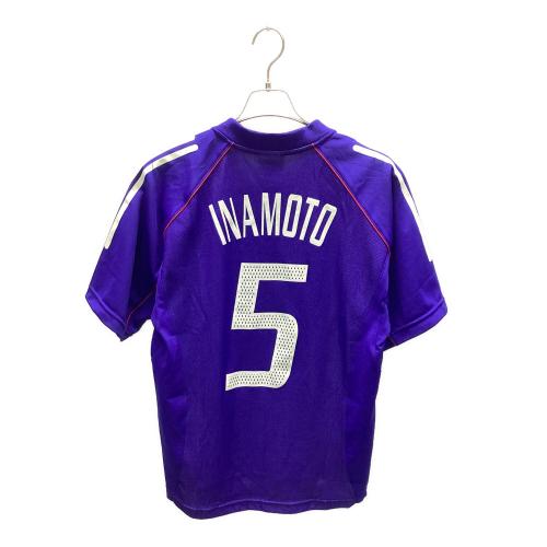 日本代表 (ニホンダイヒョウ) 2002年日韓Ｗ杯 サッカーユニフォーム JD1005 稲本潤一/肩プリント割れ有 SIZE M