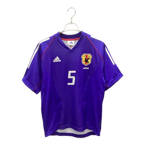 日本代表 (ニホンダイヒョウ) 2002年日韓Ｗ杯 サッカーユニフォーム JD1005 稲本潤一/肩プリント割れ有 SIZE M