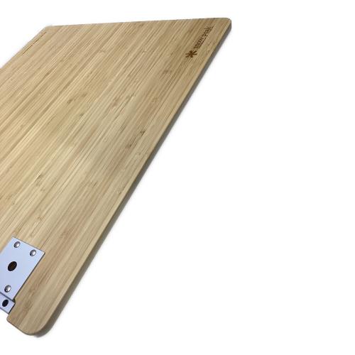 Snow peak (スノーピーク) ファニチャーアクセサリー FES-217 雪峰祭2022春限定 マルチファンクションテーブル ショート 竹 ライト