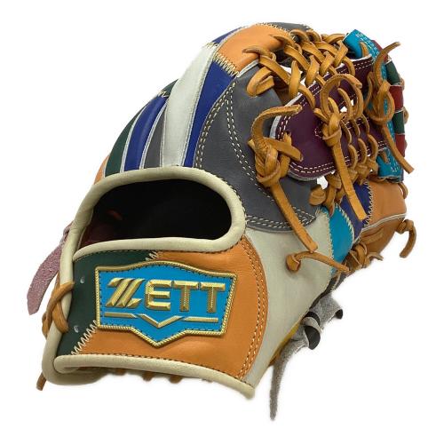 ZETT (ゼット) ベースマン端材グラブ 軟式グローブ 50245250 @ マルチカラー
