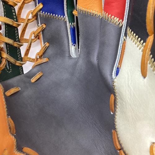 ZETT (ゼット) ベースマン端材グラブ 軟式グローブ 50245250 @ マルチカラー