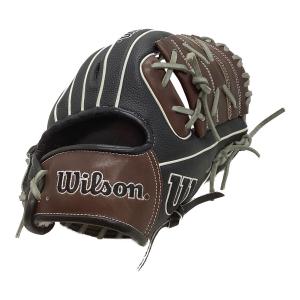 Wilson (ウィルソン) ワナビーヒーローデュアル 軟式グローブ RHJX20 @ ブラック×ブラウン