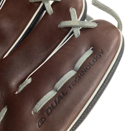 Wilson (ウィルソン) ワナビーヒーローデュアル 軟式グローブ RHJX20 @ ブラック×ブラウン