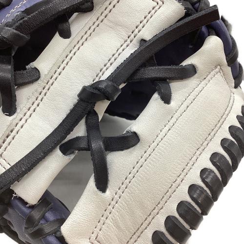 GECKO (ゲッコー) 軟式グローブ 収納袋付 ネイビー×オレンジ