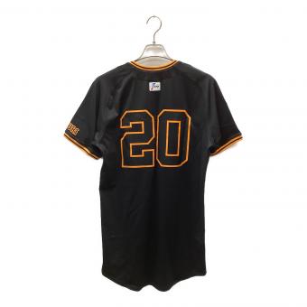 読売ジャイアンツ (ヨミウリジャイアンツ) 2025 ビジター 20番 戸郷翔征 応援グッズ チャンピオン・エンブレム付 @ Mサイズ ブラック