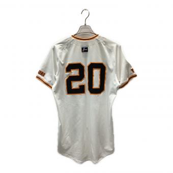 読売ジャイアンツ (ヨミウリジャイアンツ) ホーム 2025 20番  戸郷翔征 応援グッズ チャンピオン・エンブレム付 @ Mサイズ ホワイト