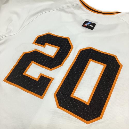 読売ジャイアンツ (ヨミウリジャイアンツ) ホーム 2025 20番  戸郷翔征 応援グッズ チャンピオン・エンブレム付 @ Mサイズ ホワイト