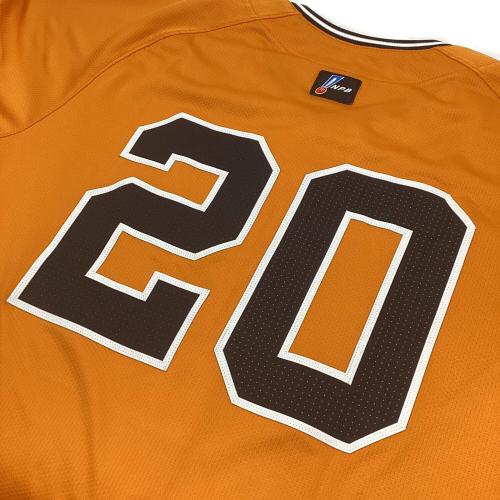 読売ジャイアンツ (ヨミウリジャイアンツ) 橙魂 2025 20番 戸郷翔征 応援グッズ チャンピオン・エンブレム付 @ Mサイズ オレンジ