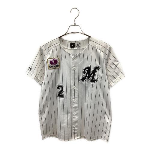 千葉ロッテマリーンズ (チバロッテマリーンズ) 応援グッズ 2020ホーム 【2】藤原恭大 旧背番号 Mサイズ ホワイト