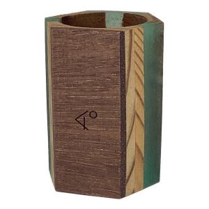 KI-no ランタンアクセサリー スカイブルー×ブラウン Kn2A Kn Stripe Amber