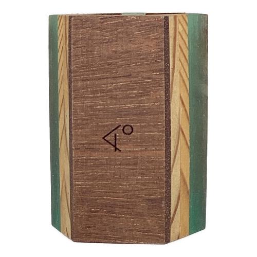 KI-no ランタンアクセサリー スカイブルー×ブラウン Kn2A Kn Stripe Amber