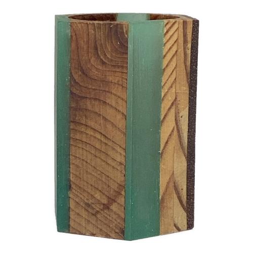 KI-no ランタンアクセサリー スカイブルー×ブラウン Kn2A Kn Stripe Amber