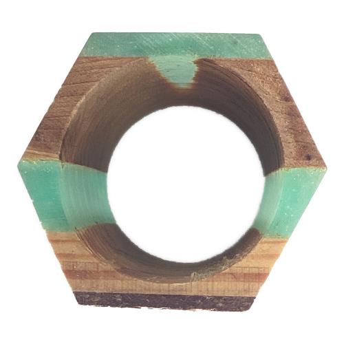 KI-no ランタンアクセサリー スカイブルー×ブラウン Kn2A Kn Stripe Amber