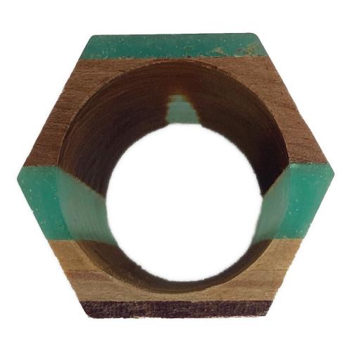 KI-no ランタンアクセサリー スカイブルー×ブラウン Kn2A Kn Stripe Amber