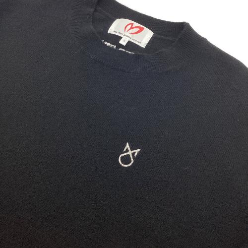 MASTER BUNNY EDITION (マスターバニーエディション) セーター ゴルフウェア(トップス) 758-5270001 カシミヤ100% 2025モデル メンズ SIZE M ブラック