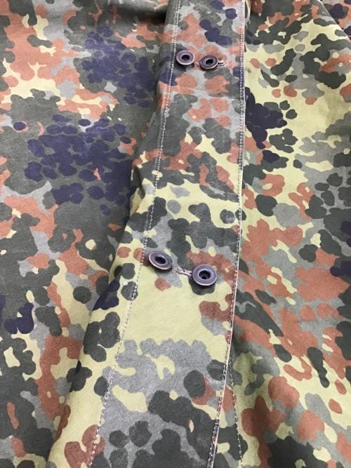 東ドイツ軍 (ヒガシドイツグン) ソロテント カモ柄 シートリペア跡・焚き火臭・キズ・ヨゴレ有 2枚セット カモ柄