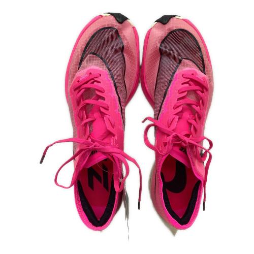 NIKE (ナイキ) ランニングシューズ AO4568 ズームXヴェイパーフライNEXT％ メンズ SIZE 26.5cm ショッキングピンク