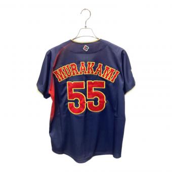 日本代表(侍ジャパン) (ニホンダイヒョウ(サムライジャパン)) 応援グッズ Mサイズ ネイビー　【55】村上宗隆 2026年WBC レプリカユニフォーム　未使用品