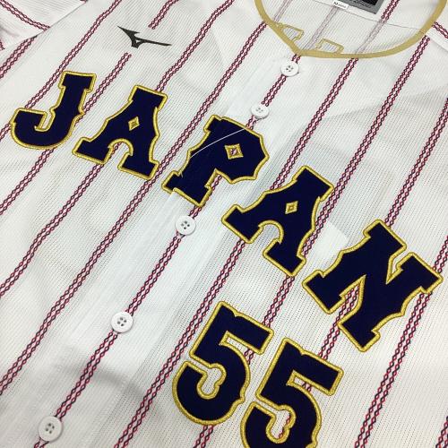 日本代表(侍ジャパン) (ニホンダイヒョウ(サムライジャパン)) 応援グッズ Mサイズ ホワイト　【55】村上宗隆 2026年WBC レプリカユニフォーム　未使用品