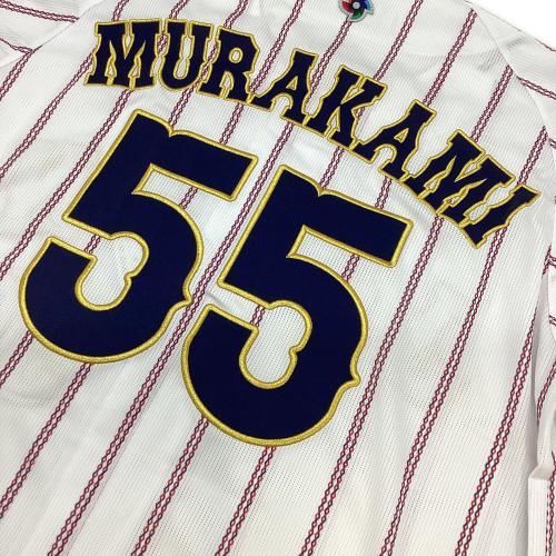 日本代表(侍ジャパン) (ニホンダイヒョウ(サムライジャパン)) 応援グッズ Mサイズ ホワイト　【55】村上宗隆 2026年WBC レプリカユニフォーム　未使用品