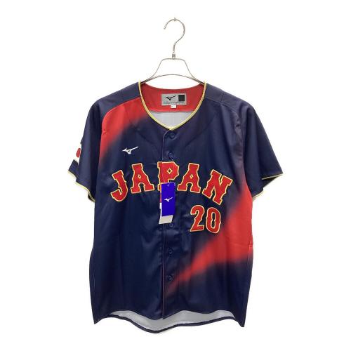 日本代表(侍ジャパン) (ニホンダイヒョウ(サムライジャパン)) 応援グッズ 【20】周東佑京 Mサイズ ネイビー 2026年WBC レプリカユニフォーム　未使用品