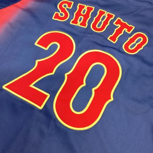 日本代表(侍ジャパン) (ニホンダイヒョウ(サムライジャパン)) 応援グッズ 【20】周東佑京 Mサイズ ネイビー 2026年WBC レプリカユニフォーム　未使用品