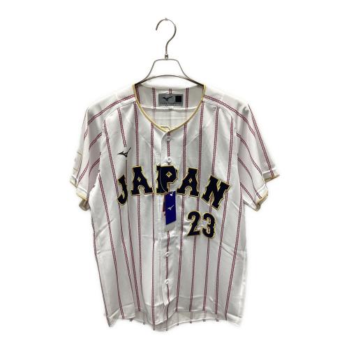 日本代表(侍ジャパン) (ニホンダイヒョウ(サムライジャパン)) 応援グッズ Mサイズ ホワイト　【23】森下翔太　未使用品　2026WBC　レプリカユニフォーム