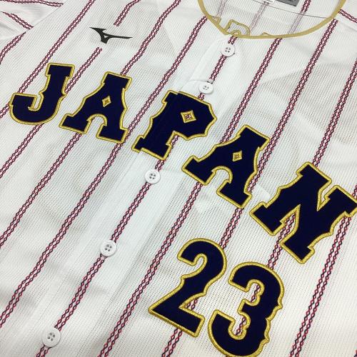 日本代表(侍ジャパン) (ニホンダイヒョウ(サムライジャパン)) 応援グッズ Mサイズ ホワイト　【23】森下翔太　未使用品　2026WBC　レプリカユニフォーム