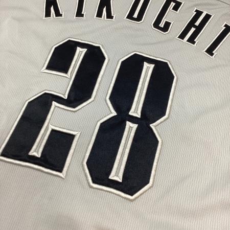 千葉ロッテマリーンズ (チバロッテマリーンズ) 28 菊池吏玖 サイン入り