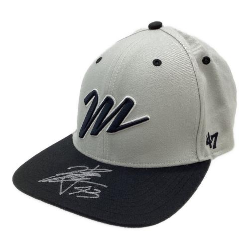 千葉ロッテマリーンズ (チバロッテマリーンズ) 43 石垣雅海 サイン入りNECユニフォーム プロ仕様モデル 応援グッズ マリーンズ・メモラビア証明書付 グレー