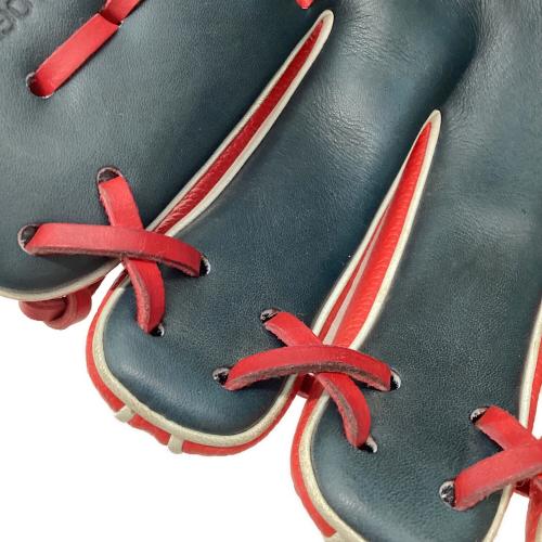 Wilson (ウィルソン) ワナビーヒーロー 軟式グローブ RHI86H @ レッド×グレー