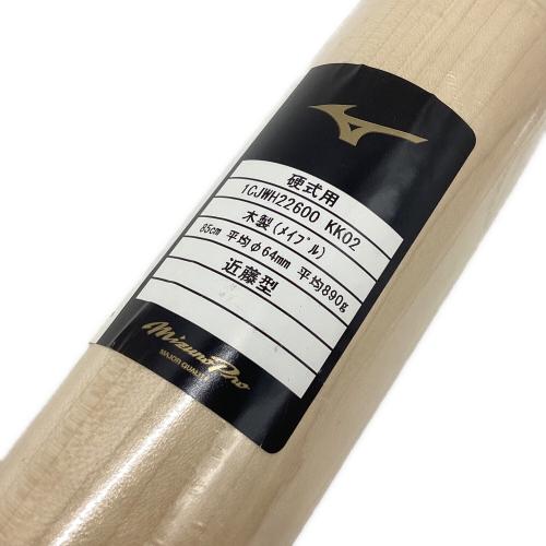 MIZUNO PRO (ミズノ プロ) 硬式バット 1CJWH22600 KK02 トップバランス ロイヤルエクストラメイプル 近藤型 85cm 890g平均 ナチュラル