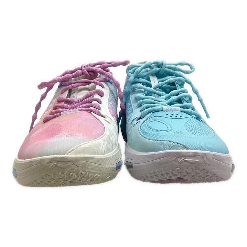 LI-NING (リーニン) バスケットボールシューズ ABPV011-3 Wade Shadow 7 メンズ SIZE 29cm ブルー×ピンク（バイカラー）