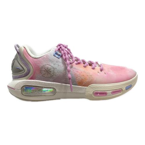 LI-NING (リーニン) バスケットボールシューズ ABPV011-3 Wade Shadow 7 メンズ SIZE 29cm ブルー×ピンク（バイカラー）