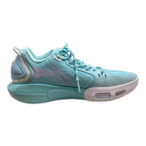 LI-NING (リーニン) バスケットボールシューズ ABPV011-3 Wade Shadow 7 メンズ SIZE 29cm ブルー×ピンク（バイカラー）