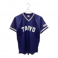 横浜DeNAベイスターズ (ヨコハマディーエヌエーベイスターズ) 応援グッズ 大洋ホエールズ復刻 ビジター 背番号無 SIZE Free ネイビー