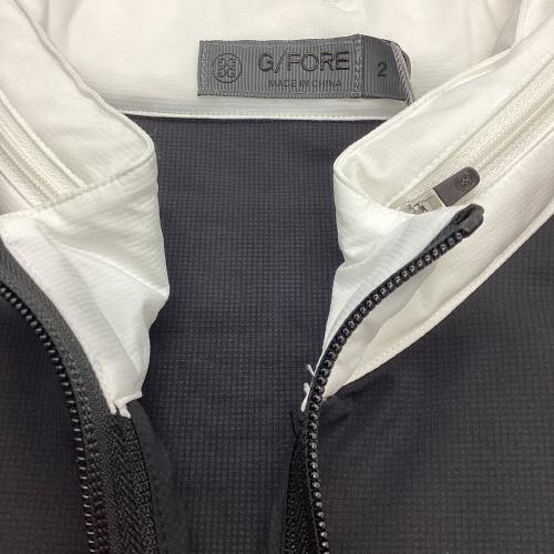 G/FORE (ジーフォア) ジャージ ゴルフウェア(トップス) 073212102 レディース SIZE 2 ブラック×ホワイト