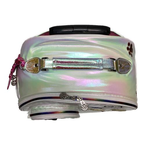 M U SPORTS (エムユースポーツ) ゴルフバッグ 703R6234 25年モデル ホワイト ホログラムオーロラデザイン キャリーバッグ