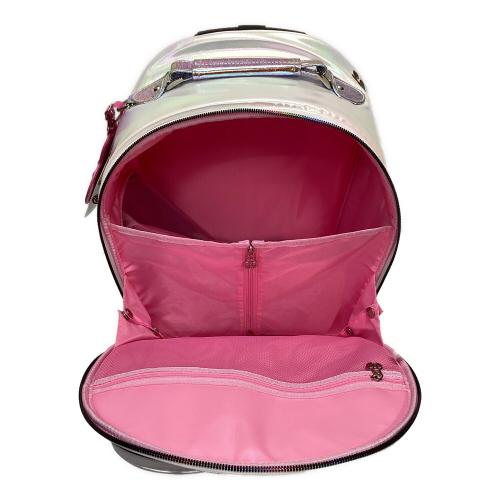 M U SPORTS (エムユースポーツ) ゴルフバッグ 703R6234 25年モデル ホワイト ホログラムオーロラデザイン キャリーバッグ