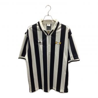 ユベントス サッカーユニフォーム 現状販売 94-95ホーム メンズ SIZE XL ブラックxホワイト
