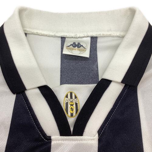 ユベントス サッカーユニフォーム 現状販売 94-95ホーム メンズ SIZE XL ブラックxホワイト