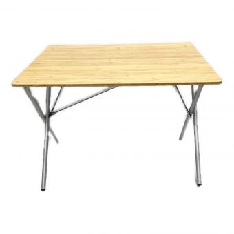 Snow peak (スノーピーク) アウトドアテーブル 720×900×660(h)mm ワンアクションテーブル竹