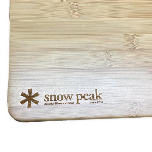 Snow peak (スノーピーク) アウトドアテーブル 720×900×660(h)mm ワンアクションテーブル竹