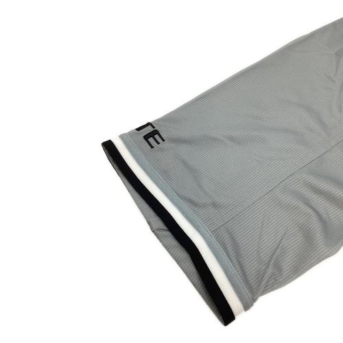 千葉ロッテマリーンズ (チバロッテマリーンズ) サイン入りCLMユニフォーム（実使用） 応援グッズ ※マリーンズ・メモラビア証明書付 グレー
