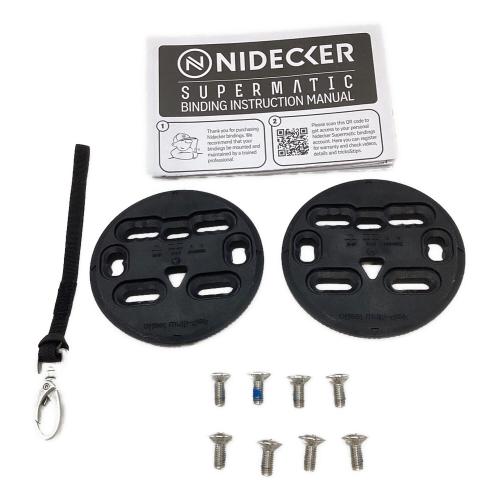 NIDECKER (ナイデッカー) SUPERMATIC ビンディング 24-25モデル @ XLサイズ オレンジ