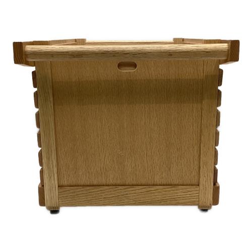 IKKI 収納ケース シェルフコンテナMオーク