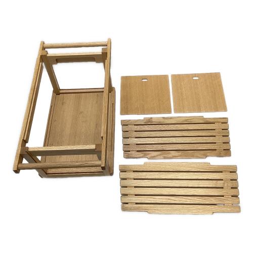 IKKI 収納ケース シェルフコンテナMオーク